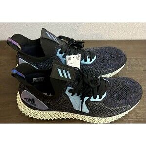 Adidas Alphaedge 4D Goodbye Gravity Core Black, Blue, And Purple Size 11